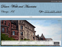 Tablet Screenshot of dawn-webb.com